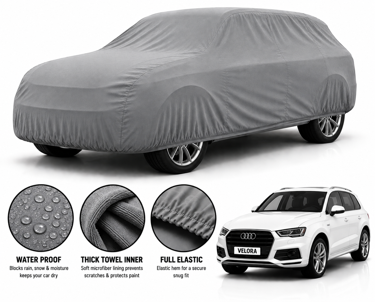 Audi Q5 Microfiber Anti Scratch & Anti Swirls Water Resistant Top Cover