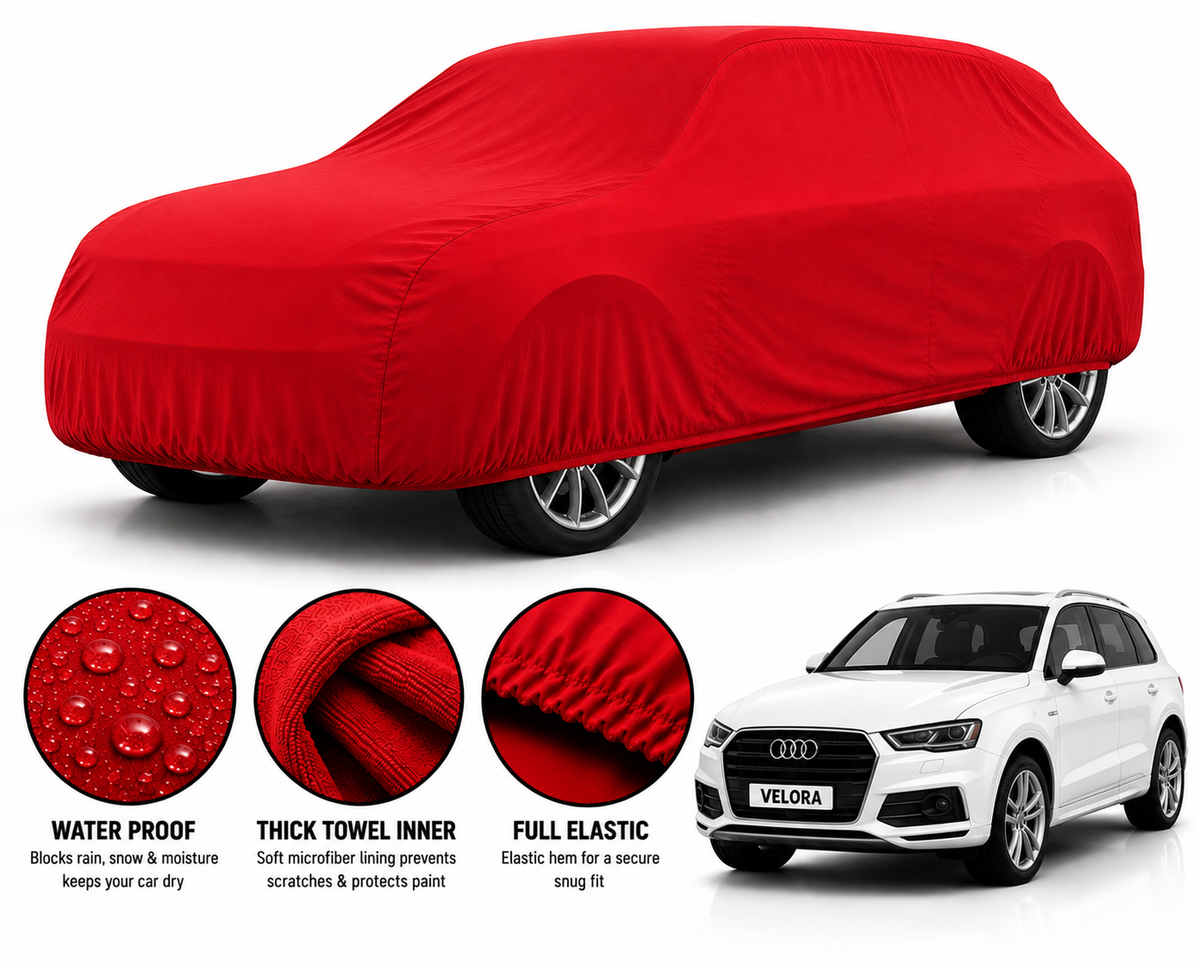 Audi Q5 Microfiber Anti Scratch & Anti Swirls Water Resistant Top Cover