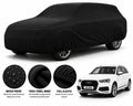 Audi Q7 car cover in Black — Veloura waterproof microfiber