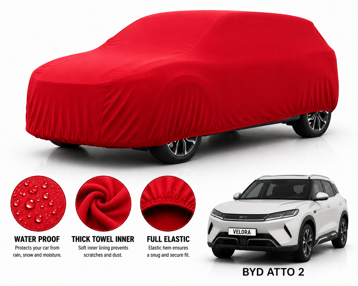 BYD Atto 2 Microfiber Anti Scratch & Anti Swirls Water Resistant Top Cover
