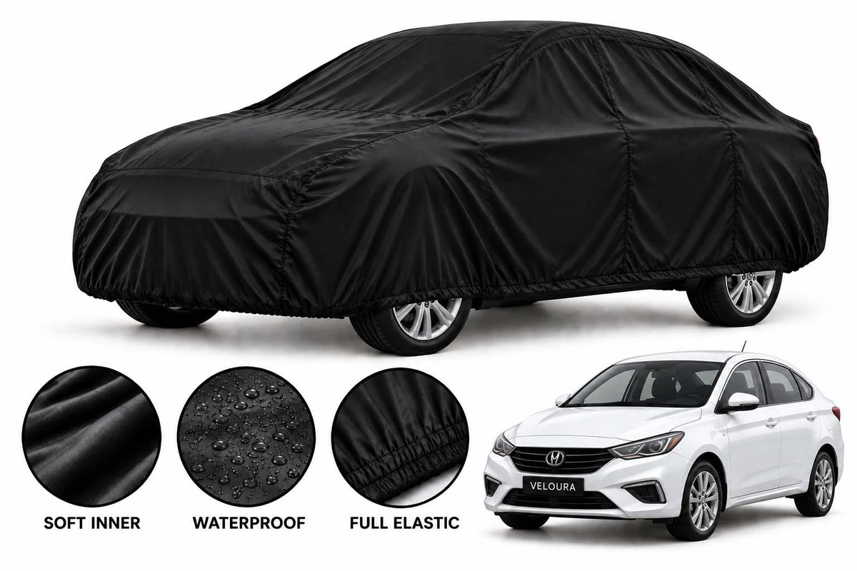 Changan Alsvin car cover in Black — Veloura waterproof parachute