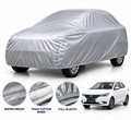 Changan Alsvin car cover in Silver — Veloura waterproof PVC cotton