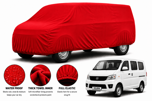 Changan Karvaan Microfiber Anti Scratch & Anti Swirls Water Resistant Top Cover