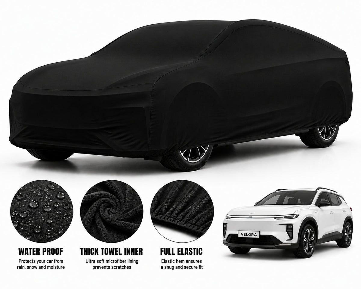 Deepal E07 car cover in Black — Veloura waterproof microfiber