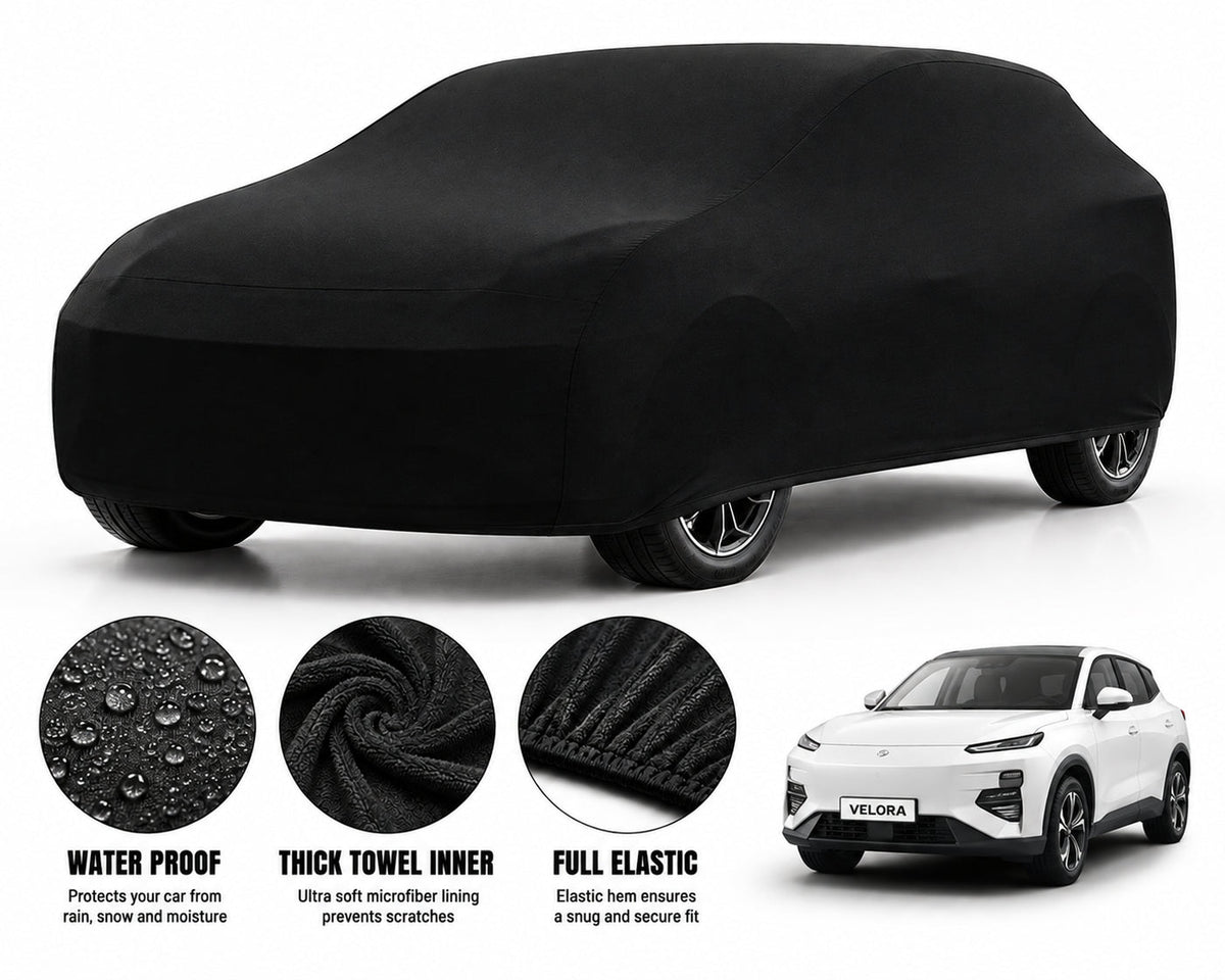 Deepal S05 car cover in Black — Veloura waterproof microfiber
