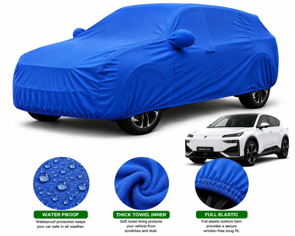 Deepal SO7 car cover by Veloura — waterproof microfiber (2)