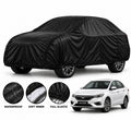 Honda City car cover in Black — Veloura waterproof parachute
