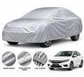 Honda City 2024 car cover in Silver — Veloura waterproof PVC cotton