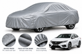 Honda Civic car cover in Silver — Veloura waterproof PVC cotton