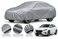 Hyundai Elantra car cover in Silver — Veloura waterproof PVC cotton