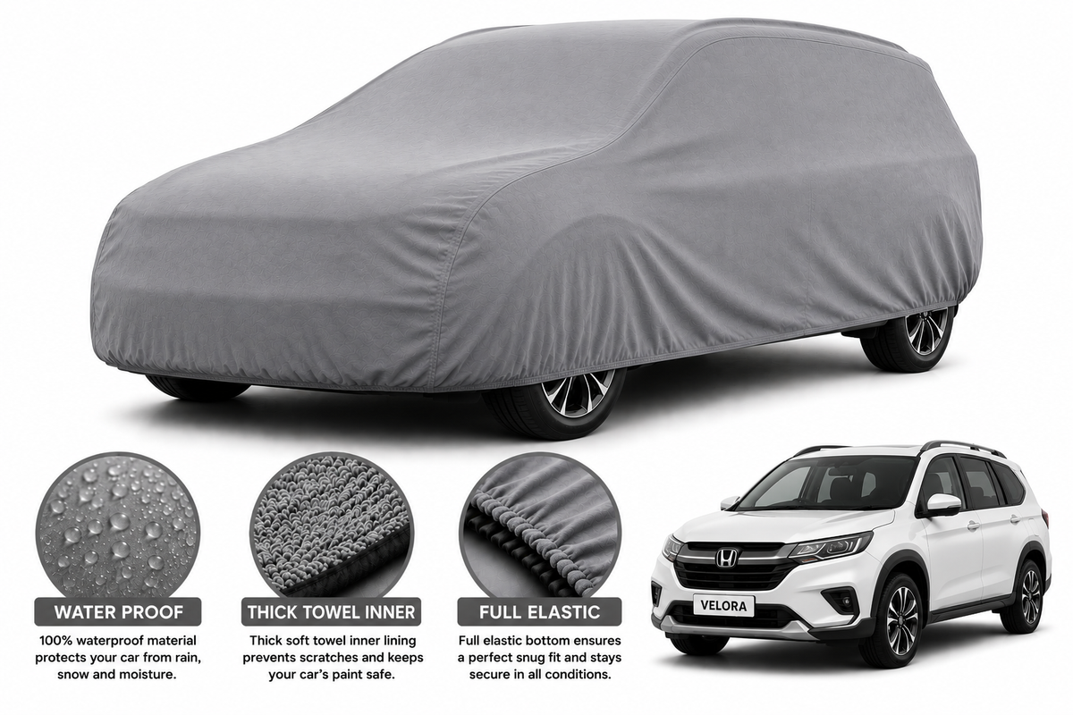 Honda BRV Microfiber Anti Scratch & Anti Swirls Water Resistant Top Cover
