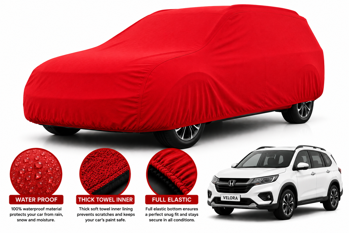 Honda BRV Microfiber Anti Scratch & Anti Swirls Water Resistant Top Cover