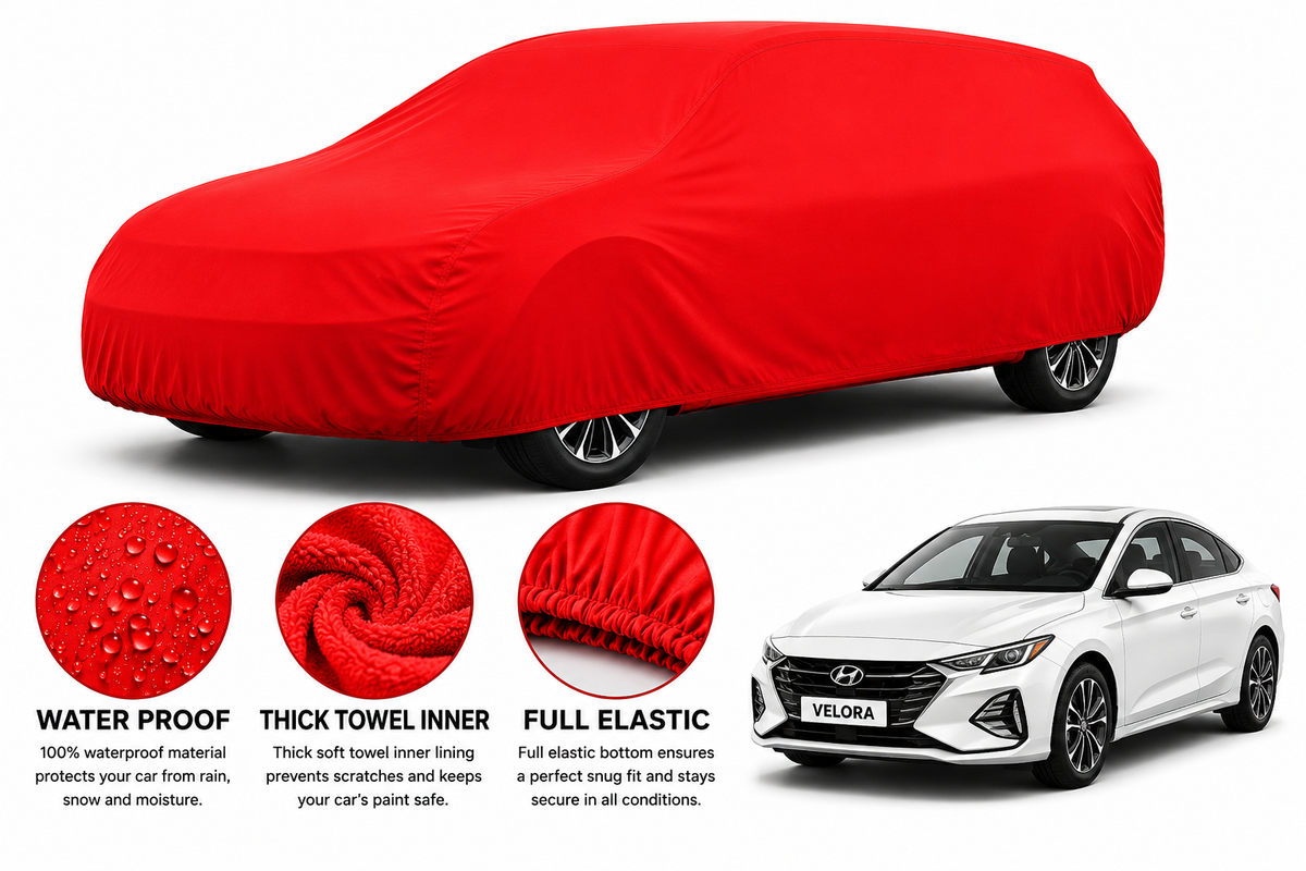 Hyundai Elantra Microfiber Anti Scratch & Anti Swirls Water Resistant Top Cover