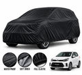 KIA Picanto car cover in Black — Veloura waterproof parachute