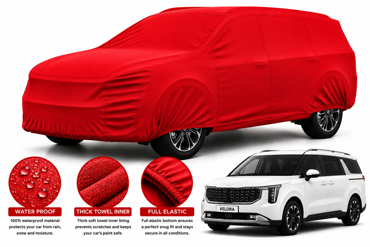 KIA Carnival Microfiber Anti Scratch & Anti Swirls Water Resistant Top Cover
