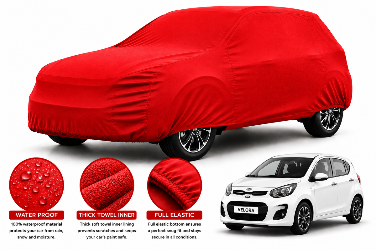 KIA Picanto Microfiber Anti Scratch & Anti Swirls Water Resistant Top Cover
