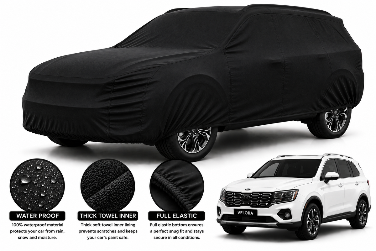 KIA Sorento Microfiber Anti Scratch & Anti Swirls Water Resistant Top Cover