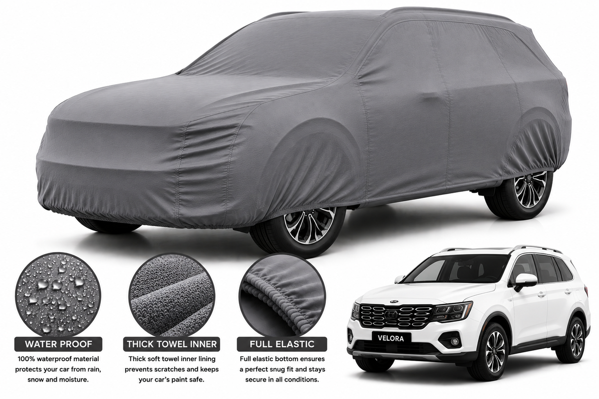 KIA Sorento Microfiber Anti Scratch & Anti Swirls Water Resistant Top Cover