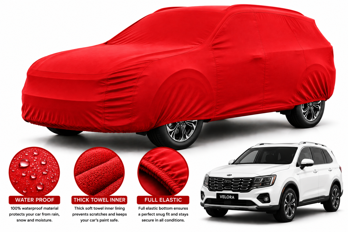 KIA Sorento Microfiber Anti Scratch & Anti Swirls Water Resistant Top Cover