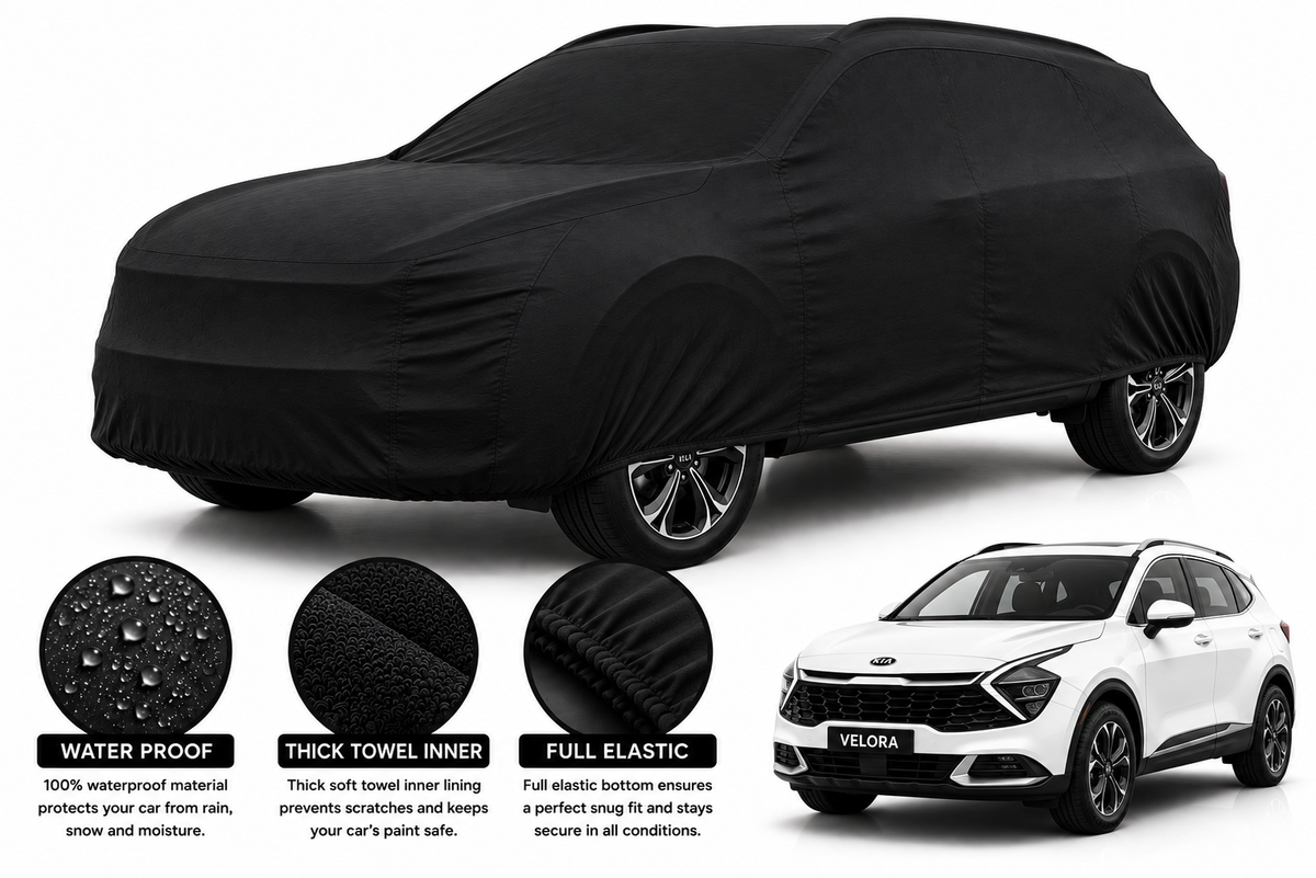 KIA Sportage Microfiber Anti Scratch & Anti Swirls Water Resistant Top Cover