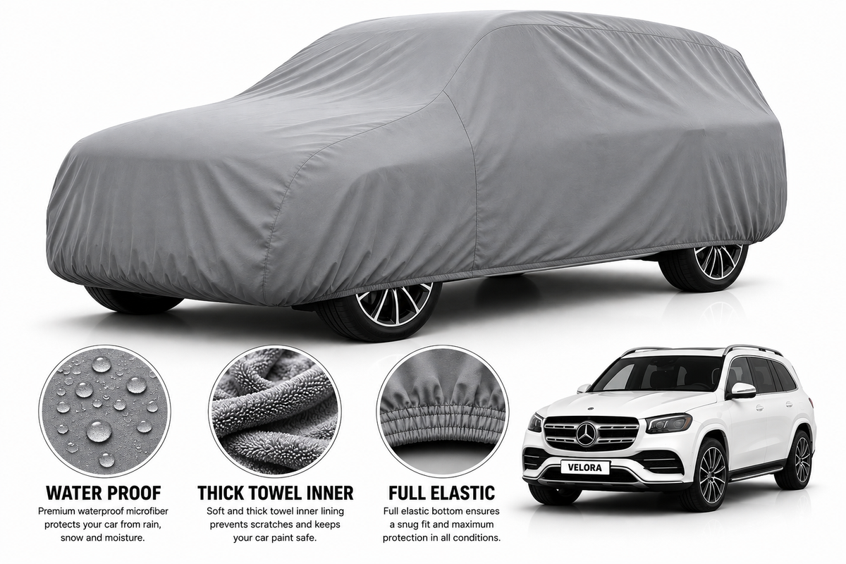 Mercedes GLS Microfiber Anti Scratch & Anti Swirls Water Resistant Top Cover