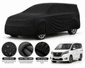 Nissan Serena car cover in Black — Veloura waterproof microfiber