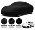 Porsche 911 car cover in Black — Veloura waterproof microfiber