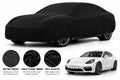 Porsche Panamera car cover in Black — Veloura waterproof microfiber