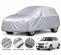 Suzuki Old Swift car cover in Silver — Veloura waterproof PVC cotton
