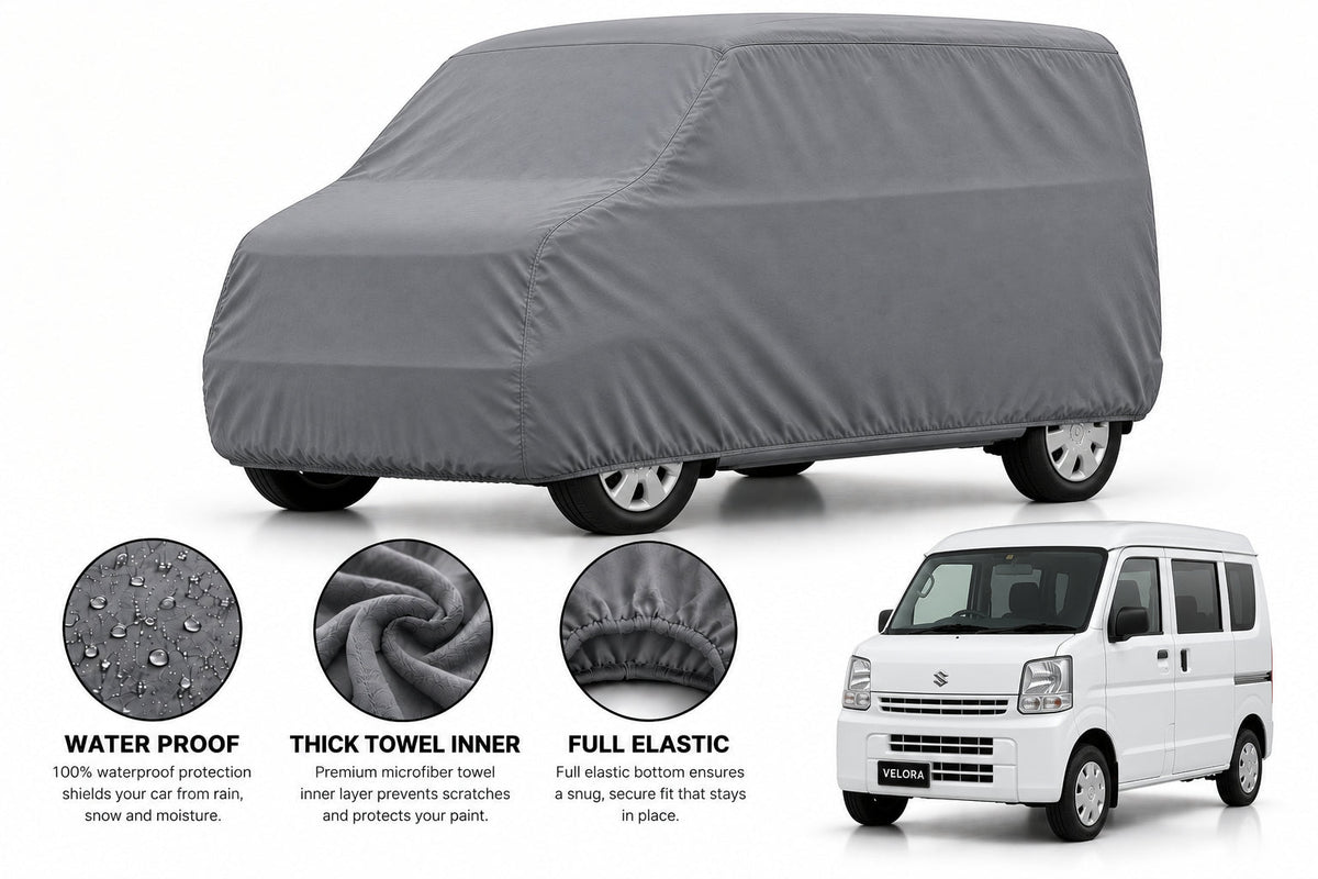 Suzuki Every car cover in Grey — Veloura waterproof microfiber