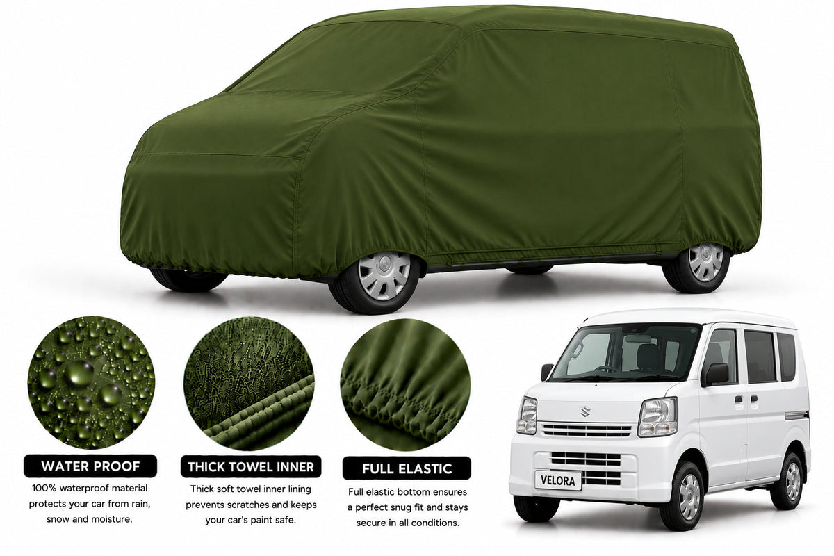 Suzuki Every car cover in Green — Veloura waterproof microfiber