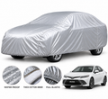 Toyota Camry car cover in Silver — Veloura waterproof PVC cotton