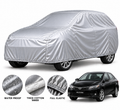 Toyota Corolla car cover in Silver — Veloura waterproof PVC cotton
