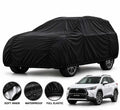 Toyota Corolla Cross car cover in Black — Veloura waterproof parachute