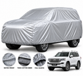 Toyota Land Cruiser car cover in Silver — Veloura waterproof PVC cotton