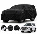 Toyota Land Cruiser car cover in Black — Veloura waterproof parachute