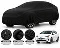 Toyota Prius car cover in Black — Veloura waterproof microfiber
