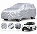 Toyota Raize car cover in Silver — Veloura waterproof PVC cotton