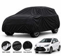 Toyota Vitz car cover in Black — Veloura waterproof parachute