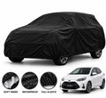 Toyota Vitz car cover in Black — Veloura waterproof parachute