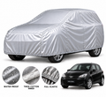 Toyota Vitz car cover in Silver — Veloura waterproof PVC cotton
