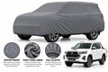 Toyota HILUX car cover in Grey — Veloura waterproof microfiber
