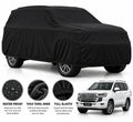 Toyota Land Cruiser car cover in Black — Veloura waterproof microfiber
