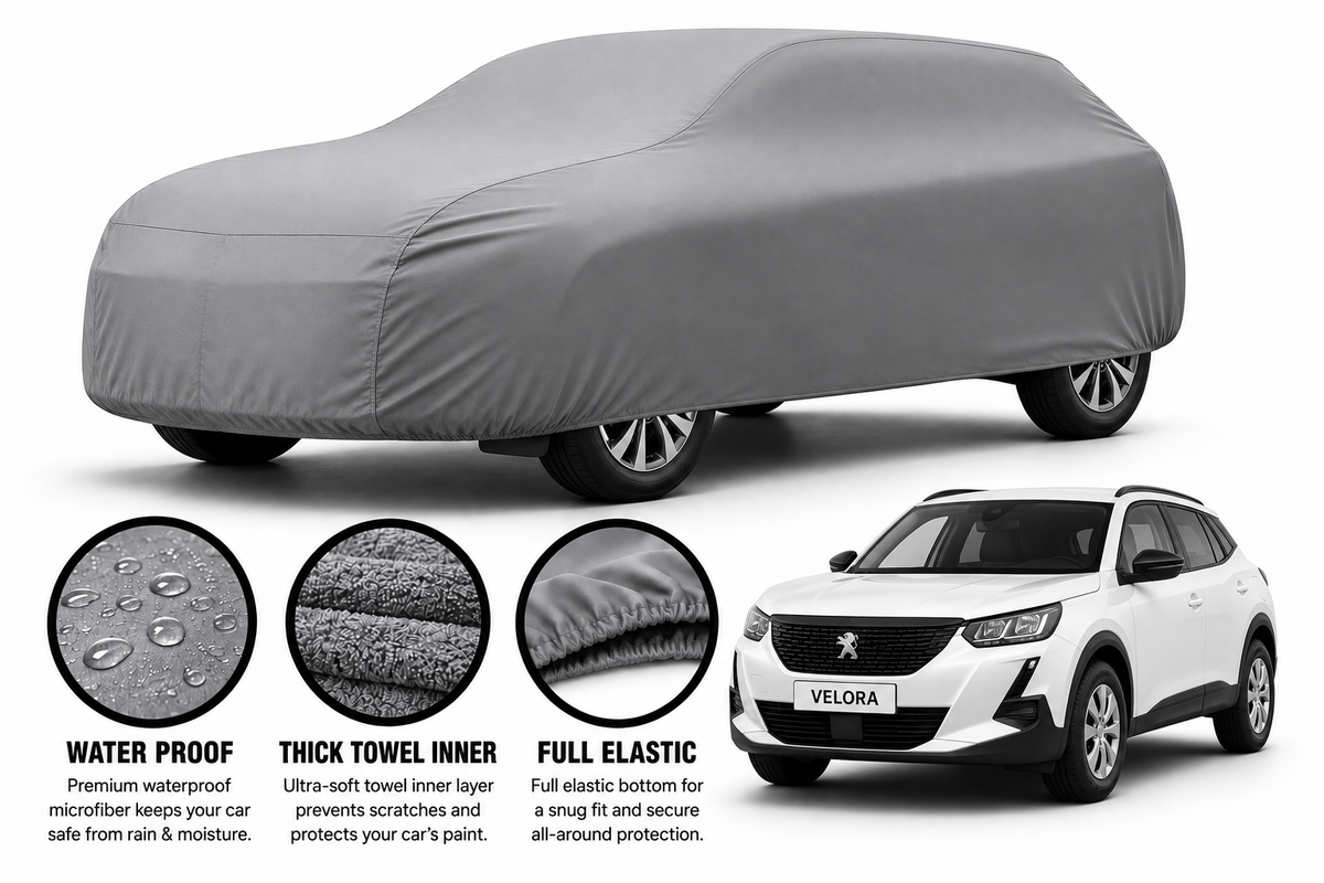 Peugoat 2008 Microfiber Anti Scratch & Anti Swirls Water Resistant Top Cover